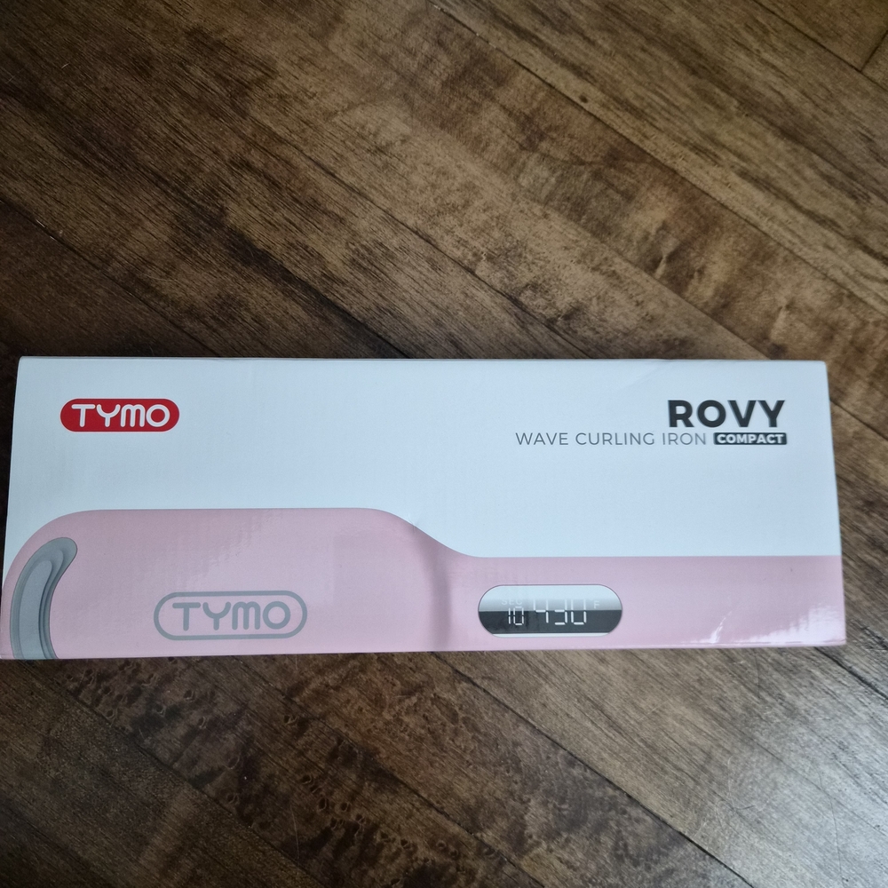 TYMO ROVY Compact Wave Curling Iron in Pink